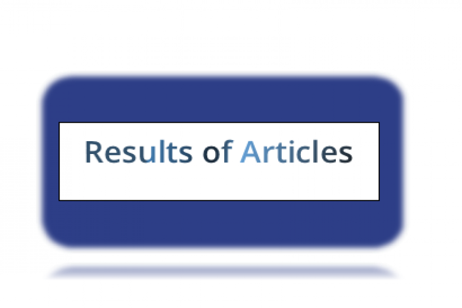 The time of announcement of the results of articles arbitration